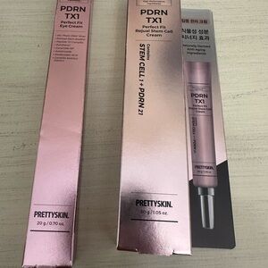 Prettyskin PDRN TX1 Perfect Fit Eye Cream Set from Korea